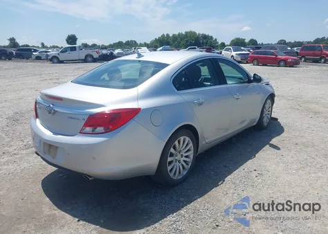 2013 Buick Regal Turbo - Premium 1 из США, поврежденный, VIN 2G4GS5EV0D9180825